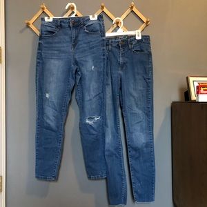 2 pairs of Denim jeans